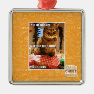 Warmin mah buns metal tree decoration