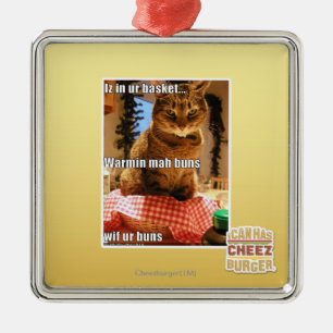 Warmin mah buns metal tree decoration