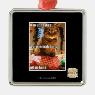 Warmin mah buns metal tree decoration