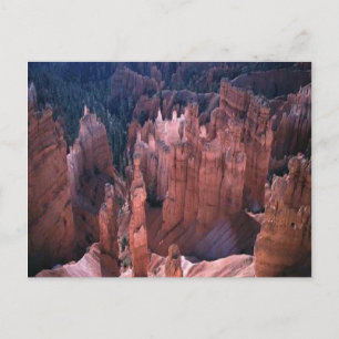 Warming desert mountain postcard