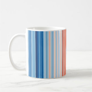 Warming Stripes 1901-2020 -- Mexico Coffee Mug