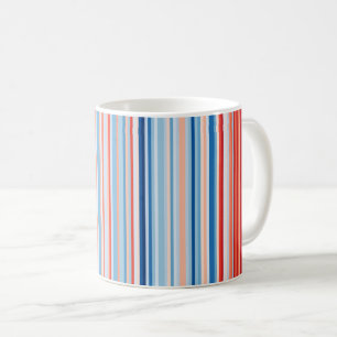 Warming Stripes 1901-2020 -- United Kingdom Coffee Mug
