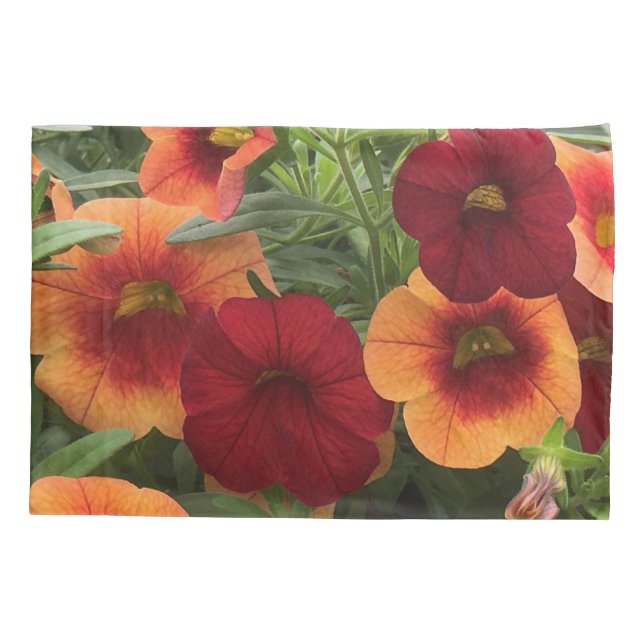 Warmth Of The Sun Floral Pillowcase (Back)