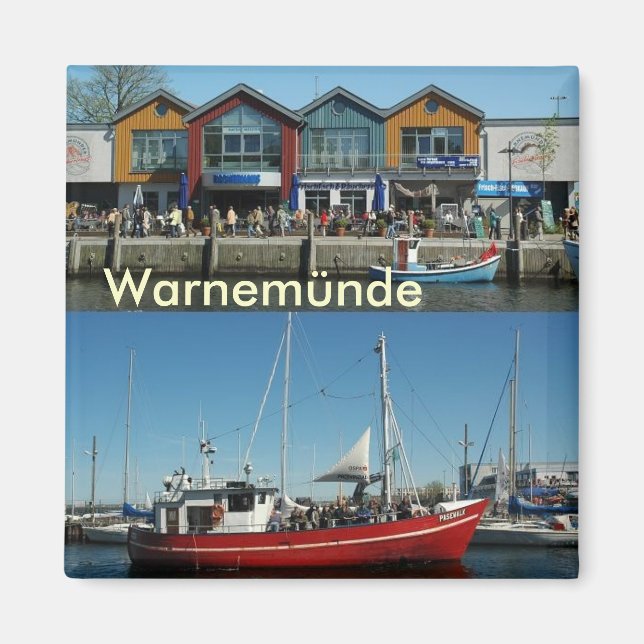 Warnemünde Magnet (Front)