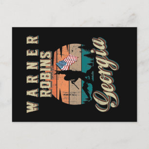 Warner Robins Georgia Postcard