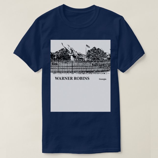 Warner Robins Georgia TShirt 4 (Design Front)
