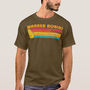 Warner Robins Georgia Vintage Distressed Souvenir T-Shirt