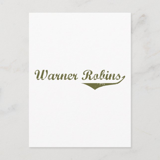 Warner Robins  Revolution t shirts Postcard (Front)
