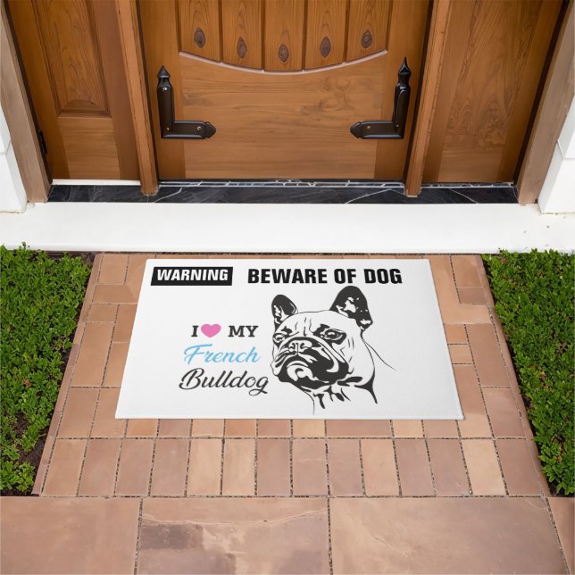Warning -24" x 36" Door Mat (Outdoor)