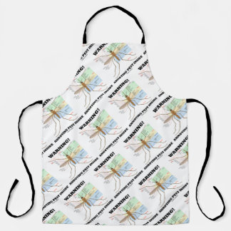Warning! Annoying Pest Inside Mosquito Anatomy Apron