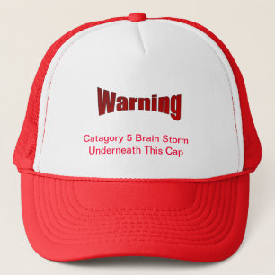 Warning Ball Cap