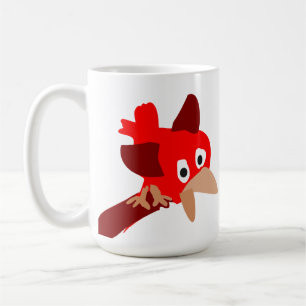 Warning Bird Coffee Mug