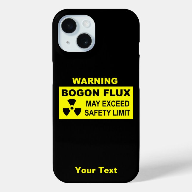 Warning: Bogon Flux Case-Mate iPhone Case (Back)