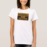 WARNING BOOK COLLECTOR - Metal Danger Caution Sign
