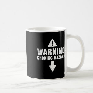 Warning Choking Hazard Costume Funny Easy Hallowee Coffee Mug