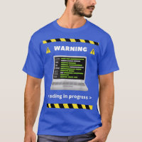 Warning Coding In Progress Computer Programmer Dev
