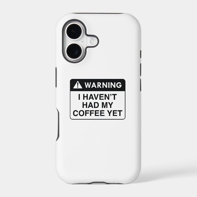Warning Coffee (Back)