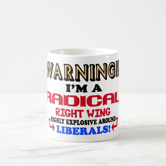 Warning Coffee Mug (Center)