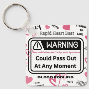 Warning! Could Pass Out Key Ring