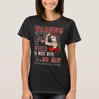Warning Don't Mess With This Data Analyst Women's T-Shirt