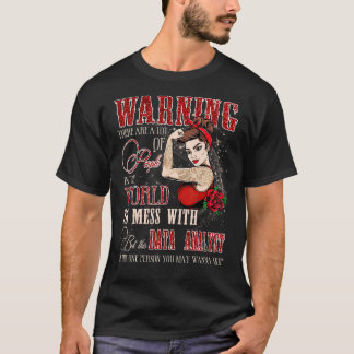 Warning Don't Mess With This Data Analyst Women's T-Shirt