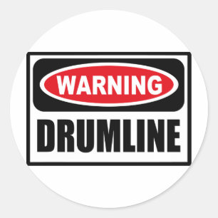 Warning DRUMLINE Sticker