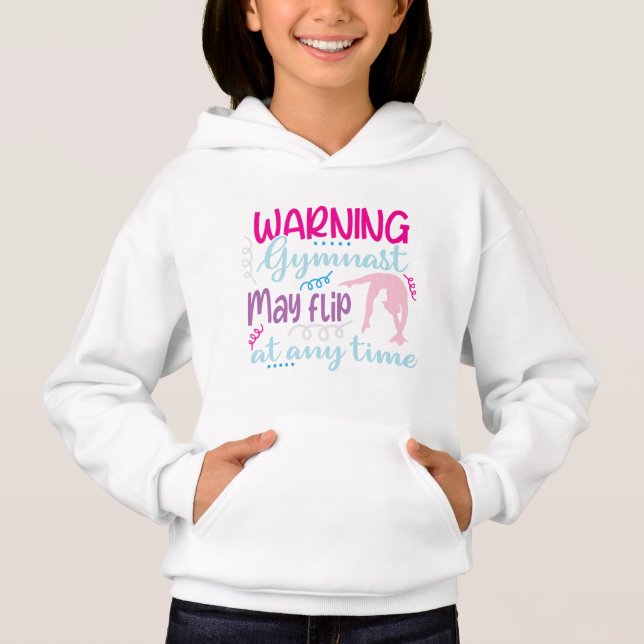 Warning Gymnast May Flip at Any Time (Front)