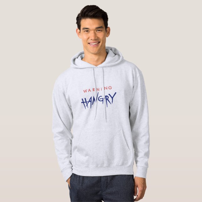 Warning Hangry Hoodie (Front Full)