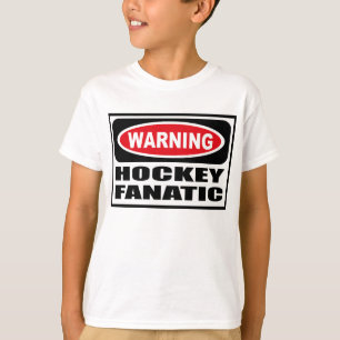 Warning HOCKEY FANATIC Kid's T-Shirt