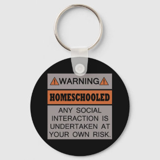 Warning! Homeschooled! Key Ring