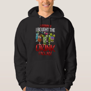 Warning I Bought The Drink Package Funny Cruise Hoodie