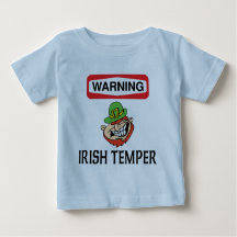 Warning Irish Temper
