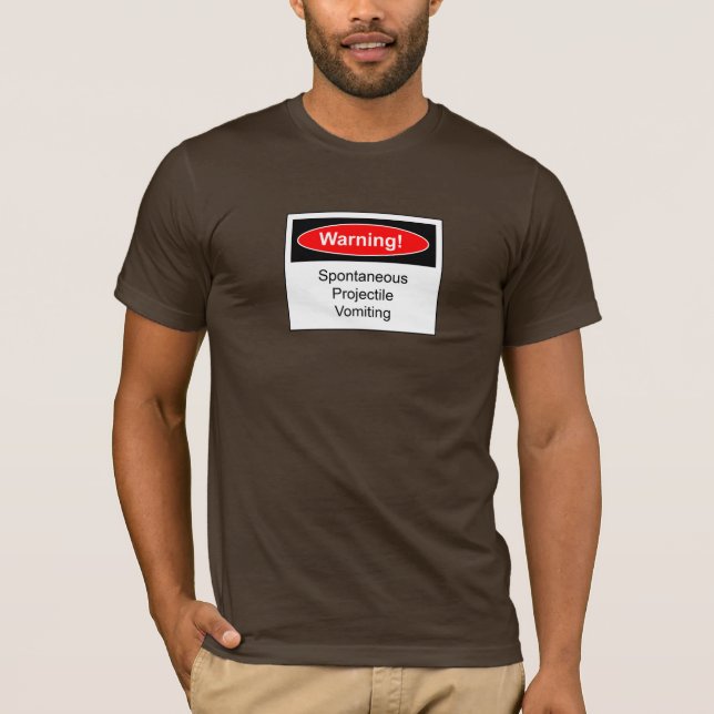 Warning Label T-Shirt (Front)