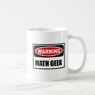 Warning MATH GEEK Mug