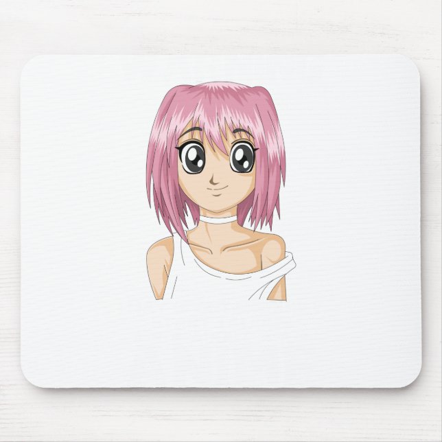warning may start talking about anime mouse mat (Front)
