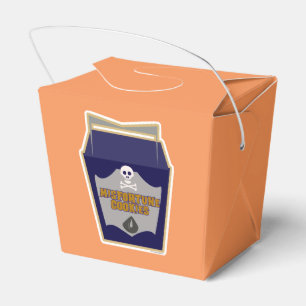Warning Misfortune Cookies Halloween Slogan Favour Box
