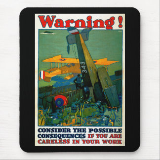 Warning! Mouse Mat