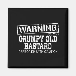 Warning Mpy Old Approach With Caution Funny Magnet