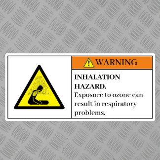 Warning/Ozone Warning Label