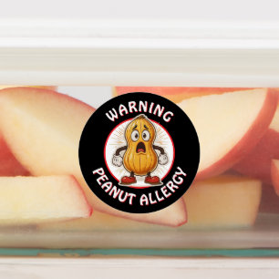 Warning Peanut Allergy Alert