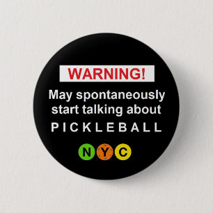 Warning Pickleball NYC V3br Button