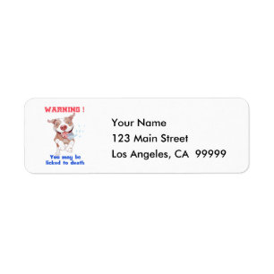 Warning Pitbull Licked to Death