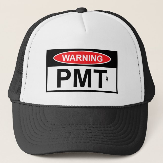 Warning PMT Trucker Hat (Front)