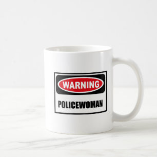 Warning POLICEWOMAN Mug