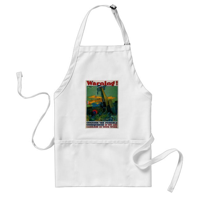 Warning! Standard Apron (Front)