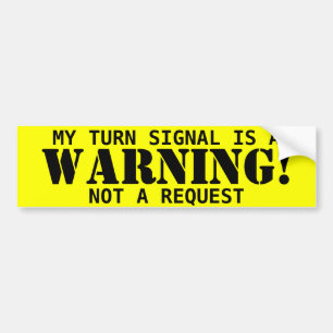 Warning! sticker