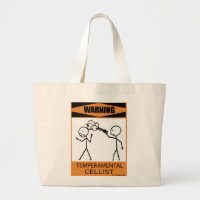 Warning Temperamental Cellist