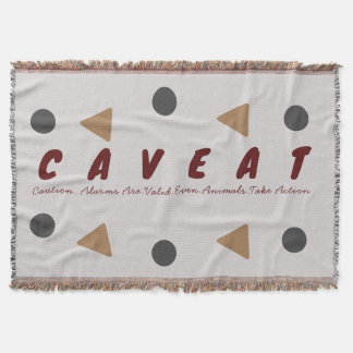 Warning Think Please Throw Blanket