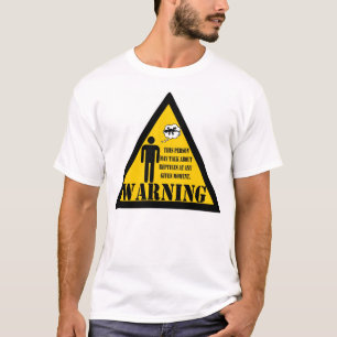 Warning This person may talk about reptiles T-Shirt