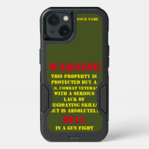 WARNING: THIS PROPERTY IS PROTECTED BY A VETERAN